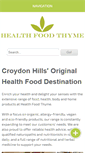 Mobile Screenshot of healthfoodthyme.com.au